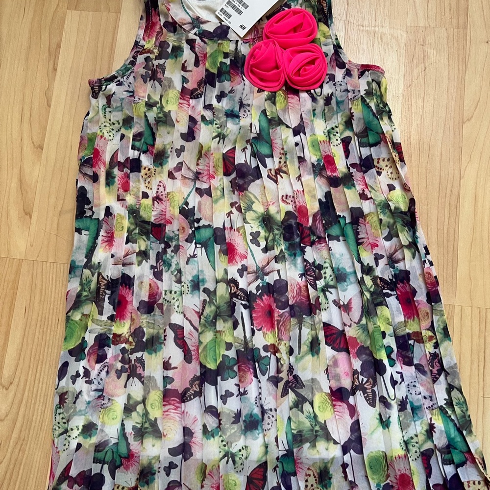 H&M Colorful Floral Kids Dress